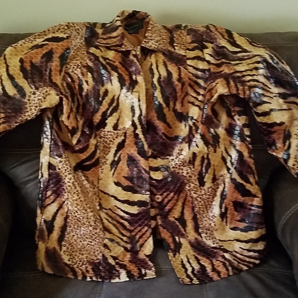 Selene Sport Animal Print Jacket